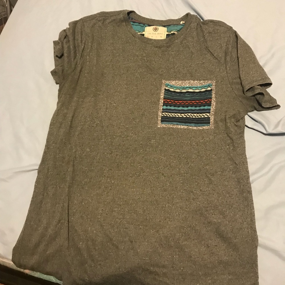 OTB grey pocket shirt